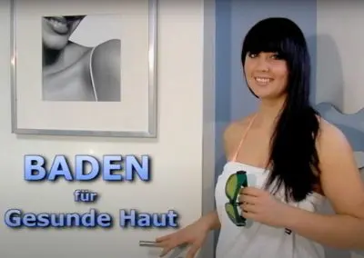 „Baden für gesunde Haut“